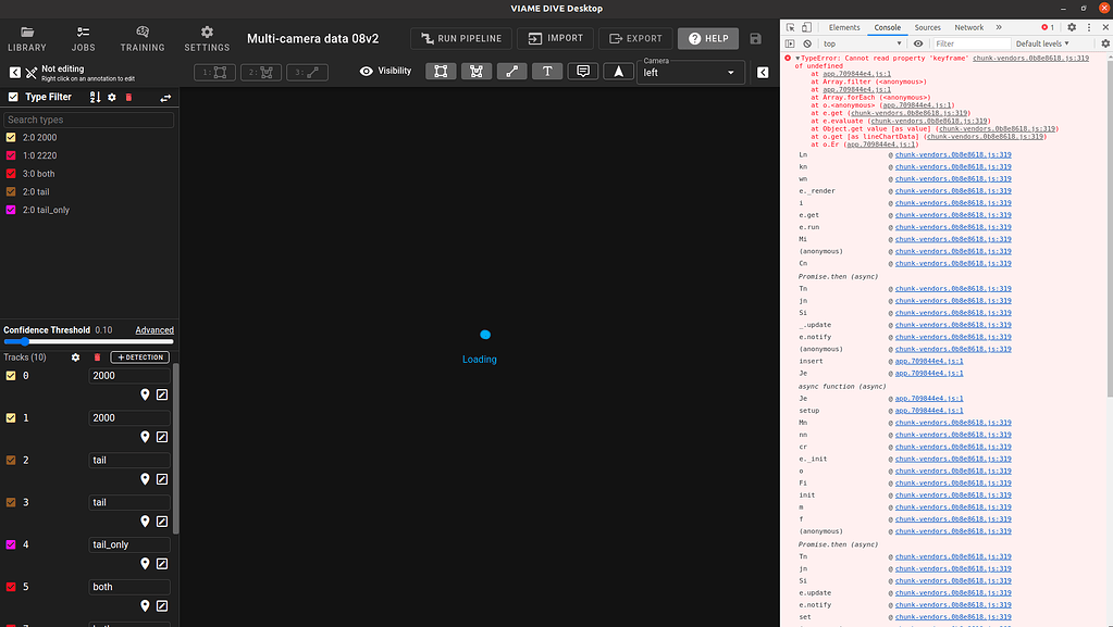 Issues loading annotations in stereo dataset - VIAME & DIVE - Kitware